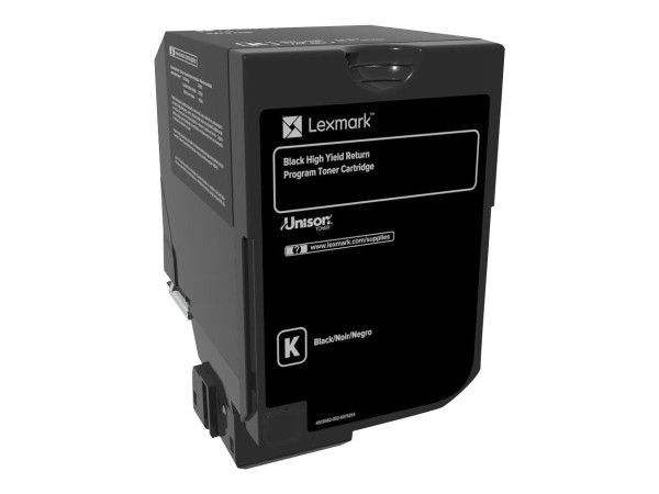 LEXMARK Schwarz Tonerpatrone LCCP, LRP