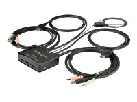 STARTECH.COM 2 PORT HDMI KVM SWITCH - 4K60