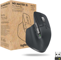 LOGITECH Wireless Mouse MX Master 3S f. business graphite