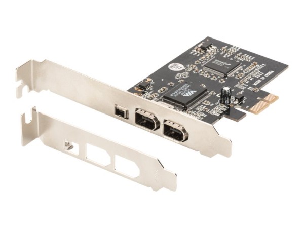 DIGITUS PCIe Card Firewire 1394a 3port