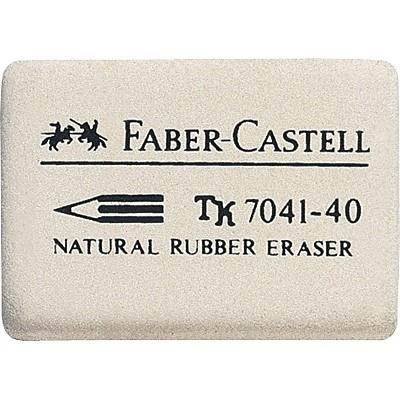 FABER CASTELL Radiergummi 7041-40/184140 34x26x8mm