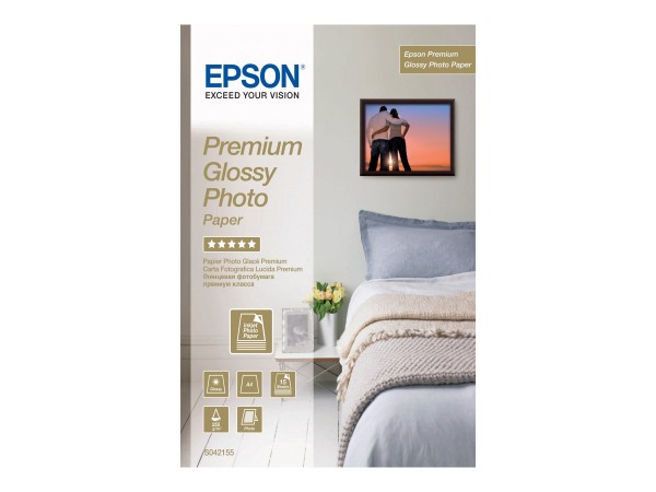 EPSON Premium Glossy Photo Paper Fotopapier 15 Blatt