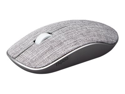 RAPOO M200+ Multi-Mode Wireless Opt. Fabric Mouse grey (18695)