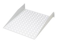 DIGITUS Fachboden für alle 48,3cm 19Zoll Schränke RAL7035 grau 483x370x88mm mit Befestigungsmaterial