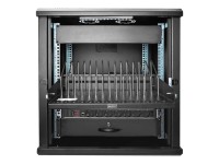 DIGITUS DN-97665 - Rack - Regal - Schwarz, RAL 9005 - 1U - 48.3 cm (19