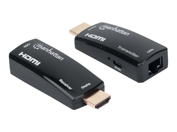 MANHATTAN kompakter 1080p HDMI over Ethernet Extender Kit