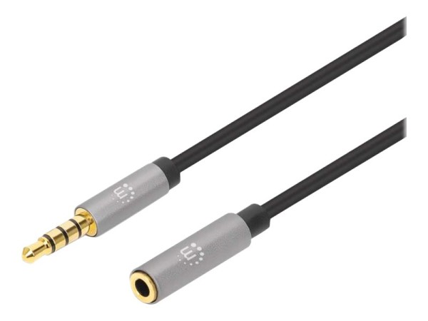 IC INTRACOM MANHATTAN Audio-Verlängerungskabel Aux / 3,5 mm Klinke 2m