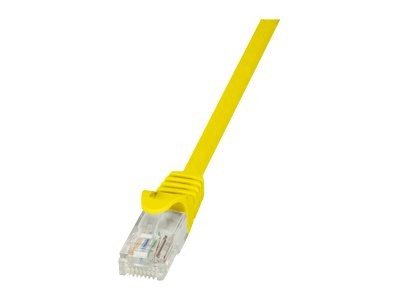 LOGILINK CAT5e UTP Patch Cable AWG26 gelb 0.25m