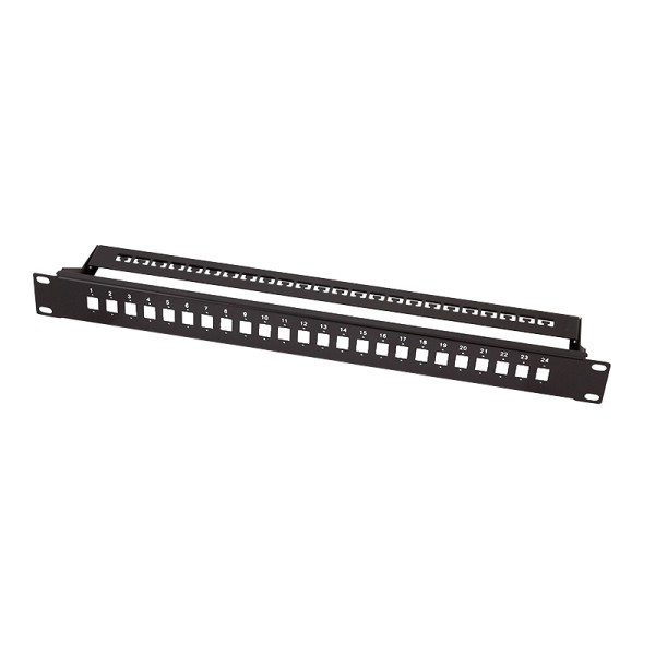 LOGILINK 19" LWL-Panel für 24x LC-Duplex/SC-Simplex Kuppl.
