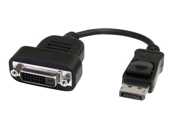 STARTECH.COM Aktiver DisplayPort auf DVI-D Adpater - DP zu DVI Single Link Konverter (Stecker/Buchse