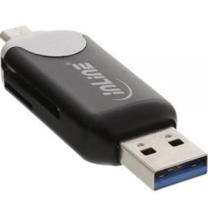 INLINE - Kartenleser (SDXC, microSDXC) - USB2.0 (66779C)