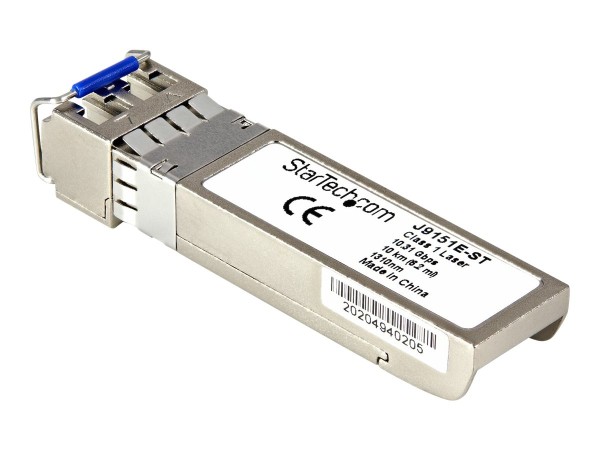 STARTECH.COM J9151E-ST Transceiver Modul SFP+ Module 10GBase-LR HP kompatibel Glasfaser 1310nm LC Si
