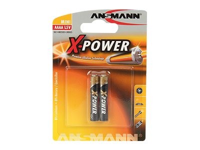 ANSMANN 1x2 Ansmann Alkaline AAAA X-Power