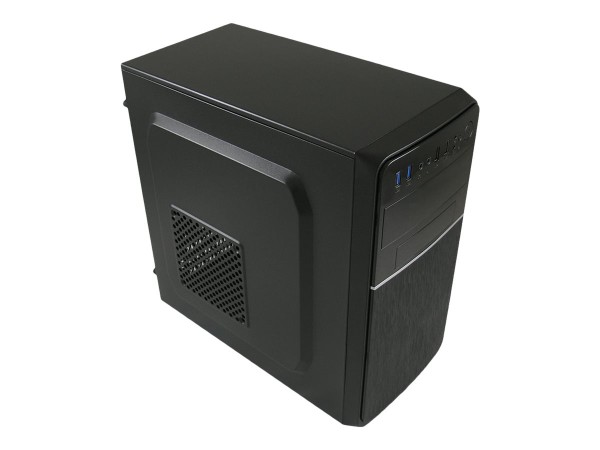 LC-POWER Gehäuse Micro-ATX 2015MB black - Gehäuse (LC-2015MB-ON)