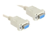 Delock Kabel Seriell Nullmodem 9 Pin Buchse / Buchse 3 m