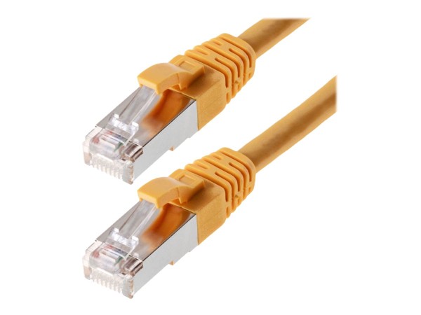 helos Patchkabel SF/UTP, CAT 5e, gelb, 2,0 m