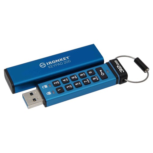 KINGSTON IronKey Keypad 200 32GB AES-256 retail