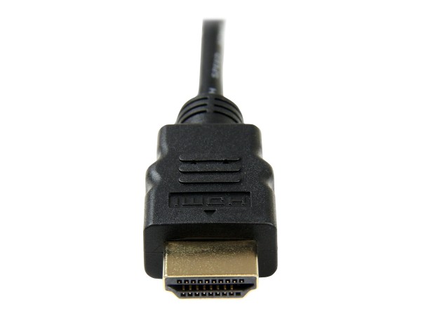 STARTECH.COM 2 m High Speed HDMI-Kabel mit Ethernet - HDMI auf HDMI Micro - Stecker/Stecker