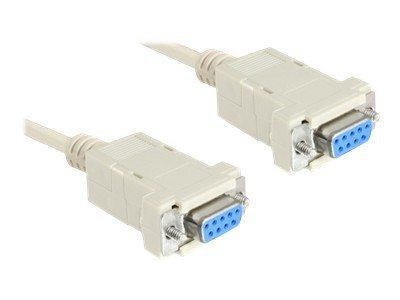 Delock Kabel Seriell Nullmodem 9 Pin Buchse / Buchse 3 m
